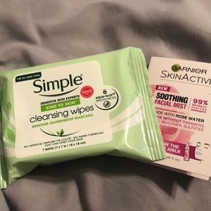 Simple Makeup - Makeup remover set💜bundle 5 for $20💜 Simple Makeup - Makeup remover set💜bundle 5 for $20💜